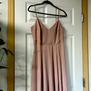 Dev Taupe Birdy Grey dress